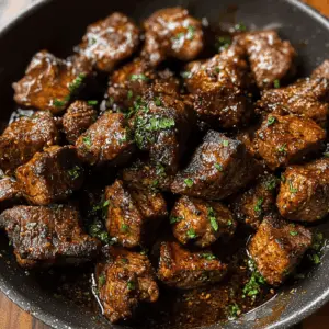 Treat yourself to the bold flavors of Cajun Garlic Butter Steak Bites! Juicy tender steak pieces are coated in a spicy Cajun seasoning and sautéed to perfection in rich garlic butter. Perfect for weeknight dinners or game day gatherings, these bites will surely impress your guests. Save this recipe for a deliciously satisfying dish whenever you're in the mood for some spice!