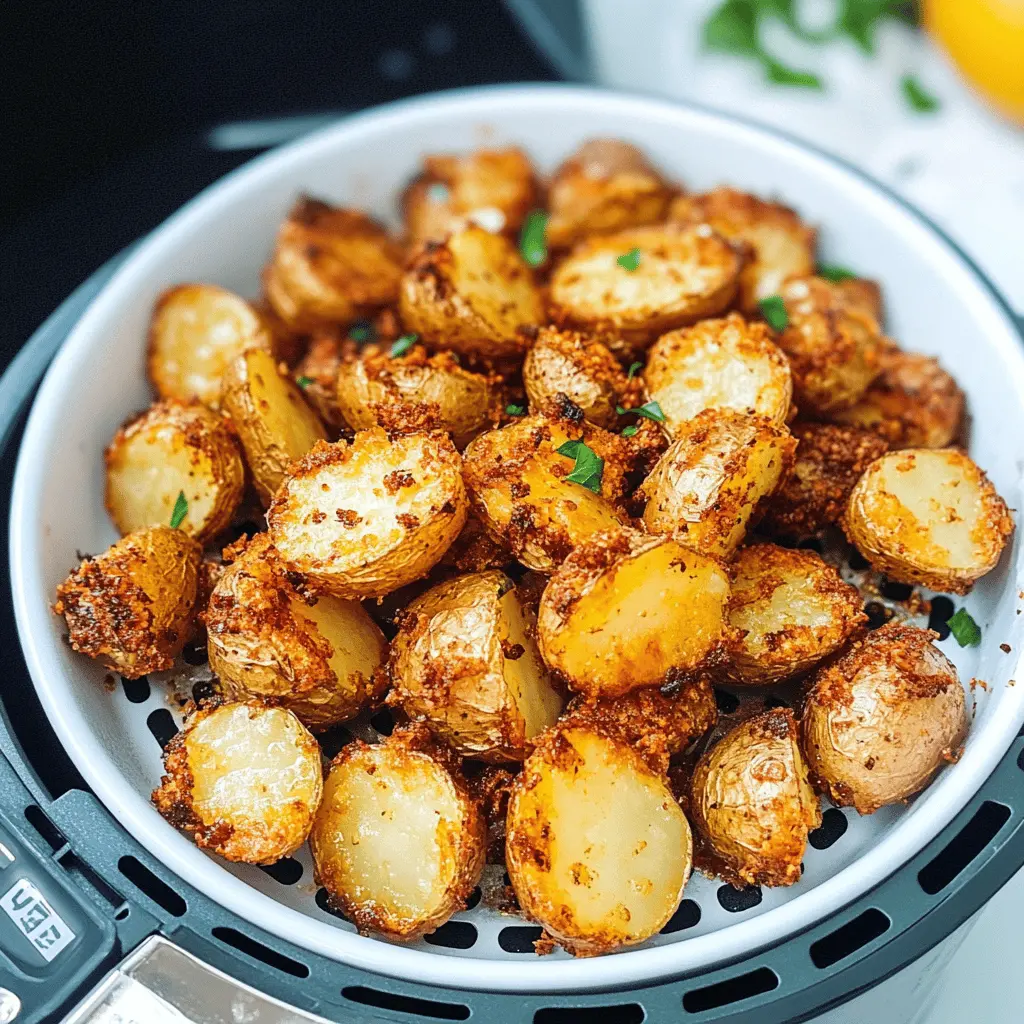 Crispy Air Fryer Potatoes are the perfect side dish or snack. These golden, crunchy bites are seasoned to perfection and deliver a satisfying crunch with every bite. Made with just a few simple ingredients, they're quick to prepare and a healthier alternative to traditional fried potatoes. Save this recipe for your next family dinner or game night!