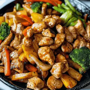 Juicy hibachi chicken paired with colorful veggies brings the taste of Japanese steakhouse right to your kitchen! This quick and easy recipe features savory soy sauce and garlic for a delicious flavor blend that everyone will love. Perfect for weeknight dinners or meal prep. Don’t forget to save this pin for your next culinary adventure!