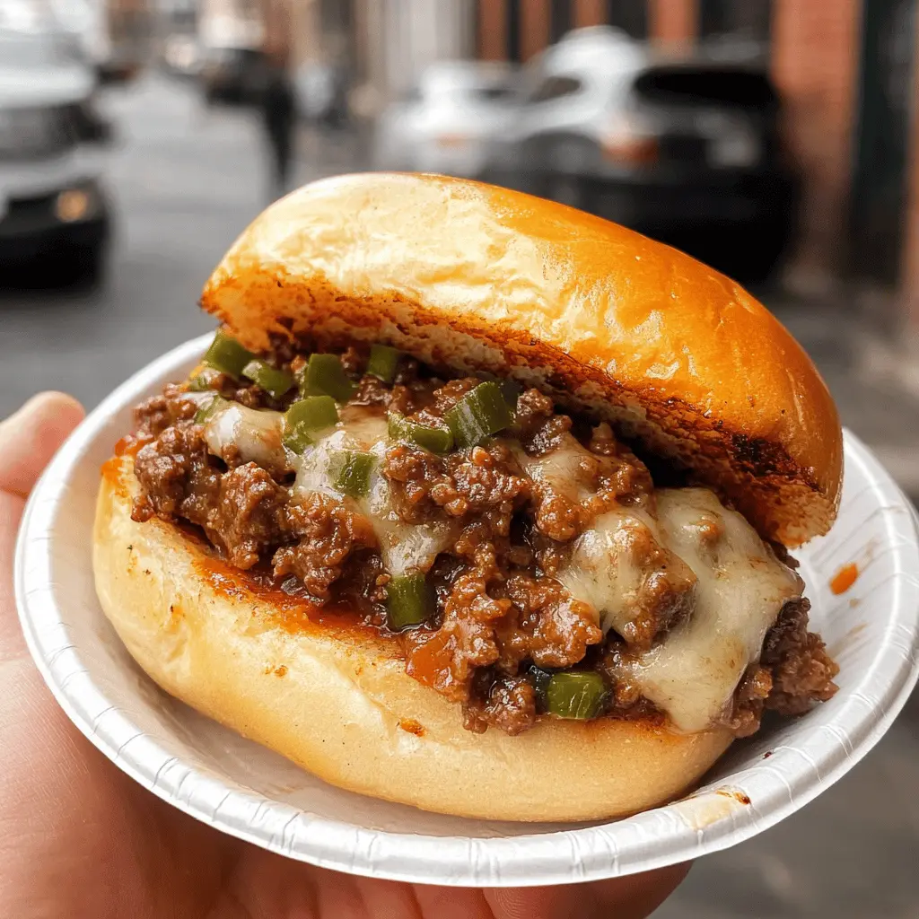 Get ready for a delicious twist on a classic! These Philly Cheesesteak Sloppy Joes combine tender beef, melty cheese, and savory peppers for a satisfying meal that’s perfect for busy nights. Easy to make and packed with flavor, this recipe is sure to be a hit at your dinner table. Save this recipe for your next family gathering or game day feast!