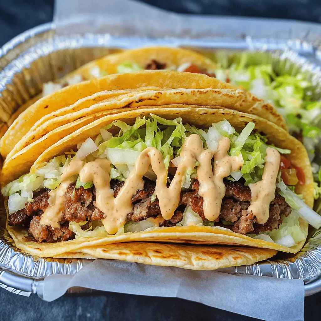Get ready for the ultimate twist on taco night with these Smash Burger Tacos! Juicy, savory beef patties meet all your favorite taco toppings, creating a mouthwatering blend of flavors. Perfect for casual gatherings or a fun family dinner, these tacos are sure to impress. Save this recipe now to bring a deliciously unique dish to your table!