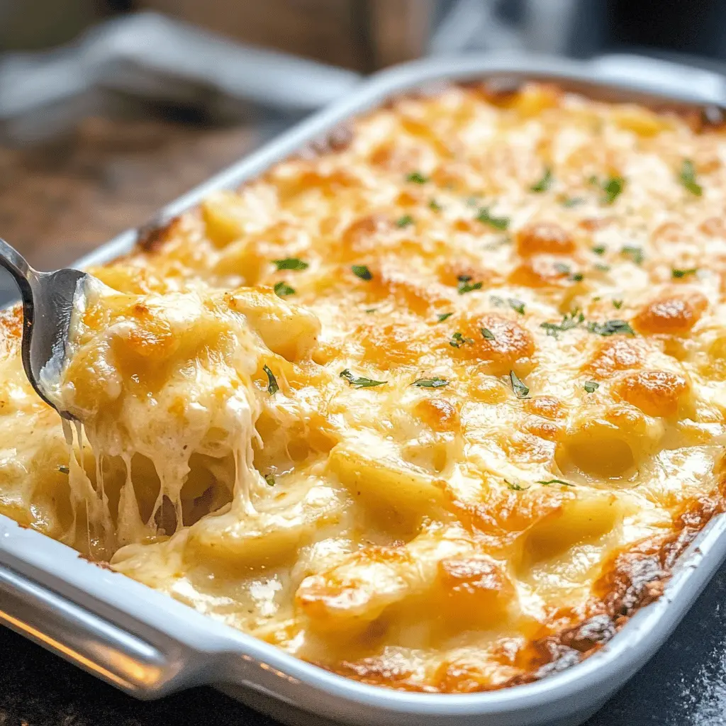 These Smoked Cheesy Potatoes are the perfect comfort food for any gathering! Creamy, cheesy, and infused with smoky flavor, this dish will wow your family and friends. Use simple ingredients like potatoes, cheese, and your favorite seasonings to create a mouthwatering side dish. Save this recipe for your next barbecue or cozy dinner night!