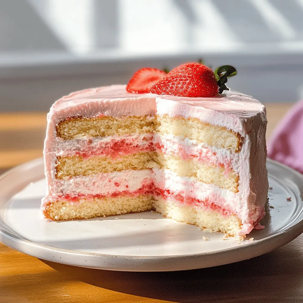 This Strawberry Shortcake Layer Sponge Cake is the perfect treat for any occasion! With fluffy sponge layers, fresh strawberries, and creamy whipped topping, it’s a delightful blend of flavors that everyone will love. Whether for birthdays, picnics, or simply a sweet dessert at home, save this recipe and impress your family and friends with this classic favorite!