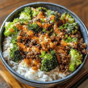 Satisfy your weeknight dinner needs with this Teriyaki Ground Beef and Broccoli dish! Quick to prepare and bursting with flavor, this recipe highlights tender beef, fresh broccoli, and a creamy Yum Yum sauce that brings everything together. Perfect for busy families or meal prepping—save this pin for an easy and delicious meal option!
