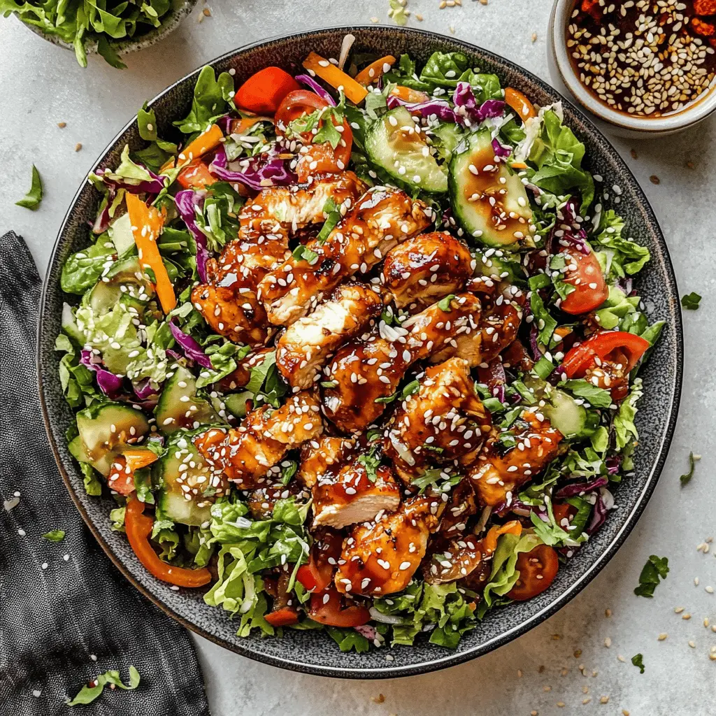 Easy Sesame Chicken Salad Recipe