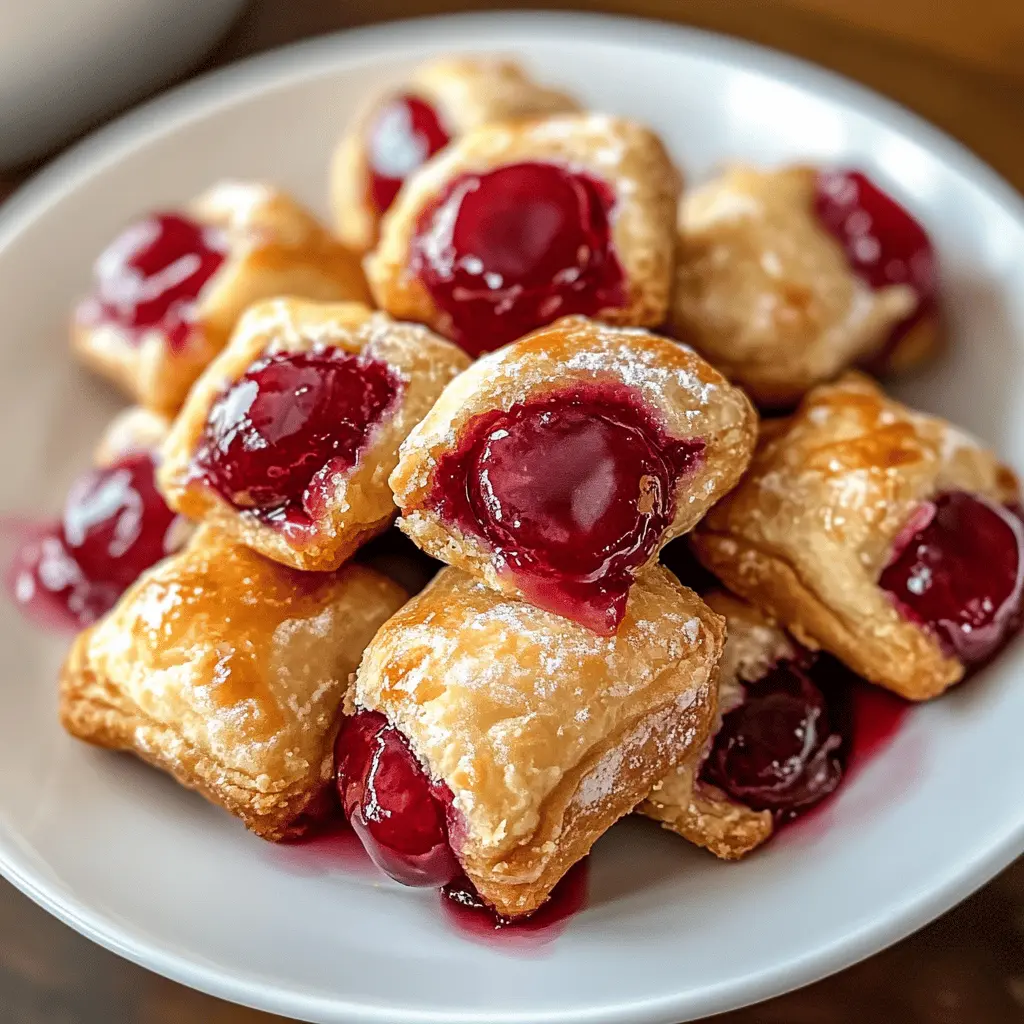 Easy Cherry Pie Bites Recipe for Dessert