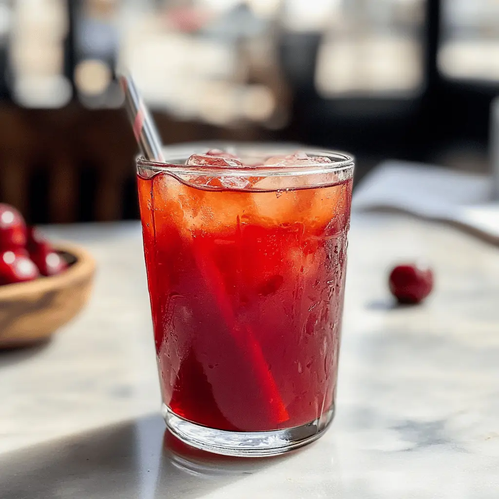 Refreshing Cherry Iced Tea Recipe