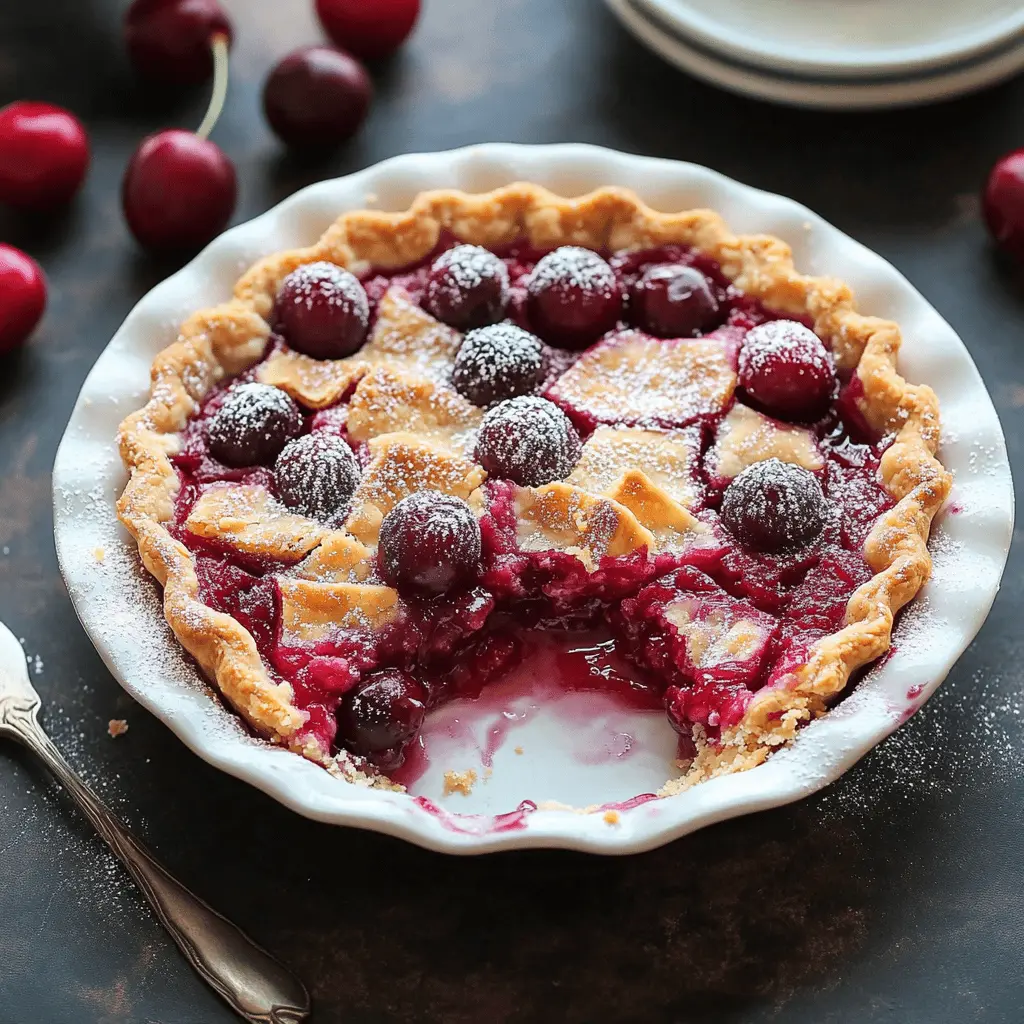 Best Easy Homemade Cherry Pie Recipe