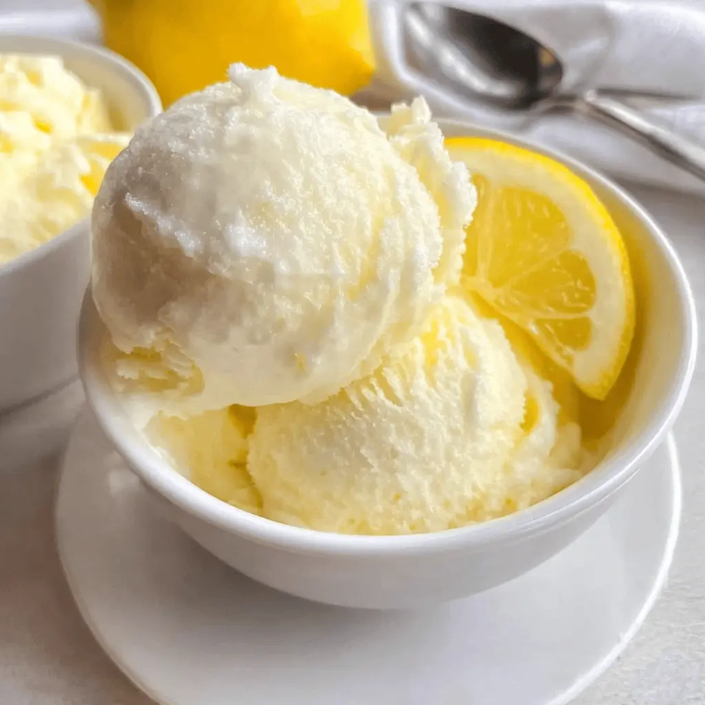 Easy Homemade Lemon Gelato Recipe