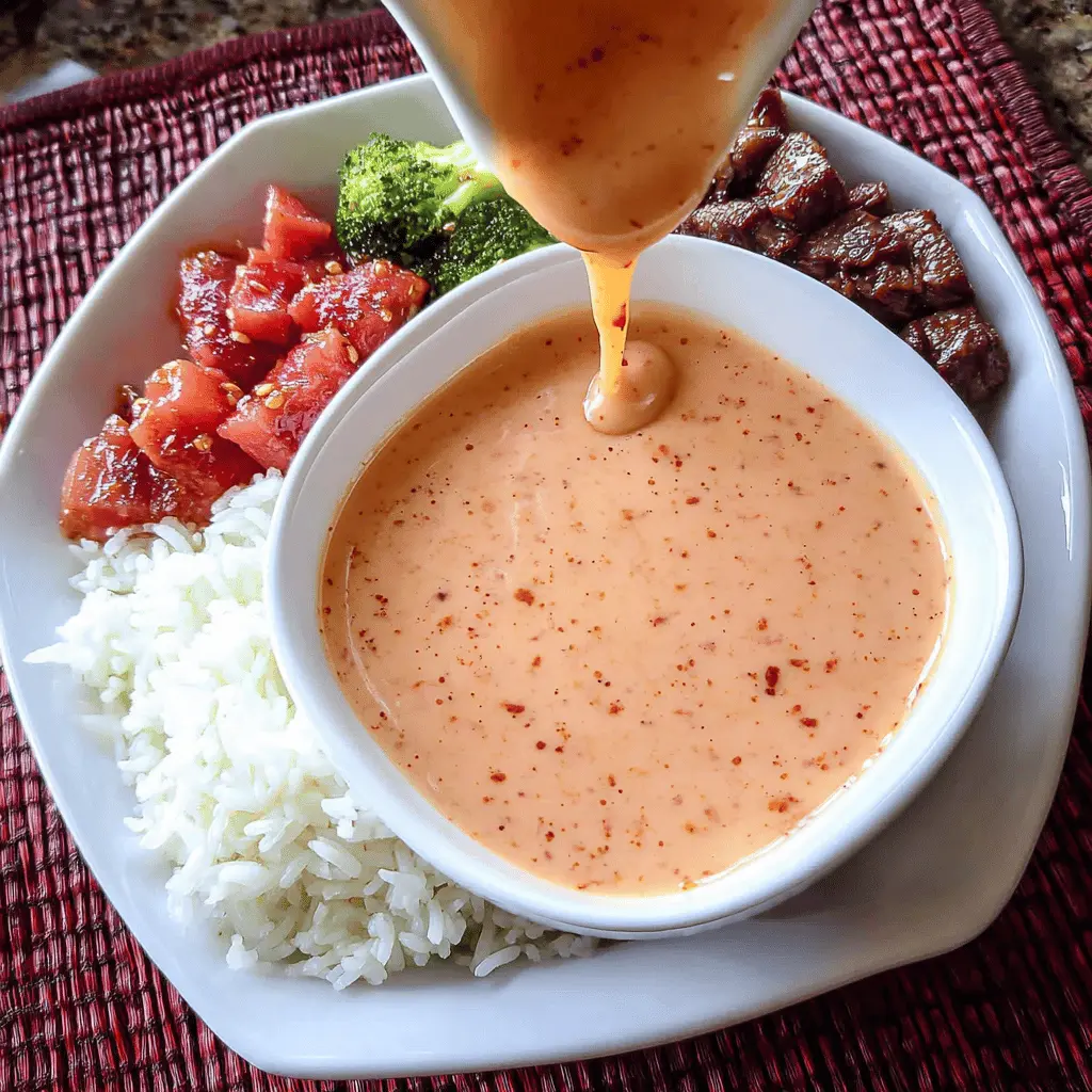 Easy Homemade Yum Yum Hibachi Sauce Recipe