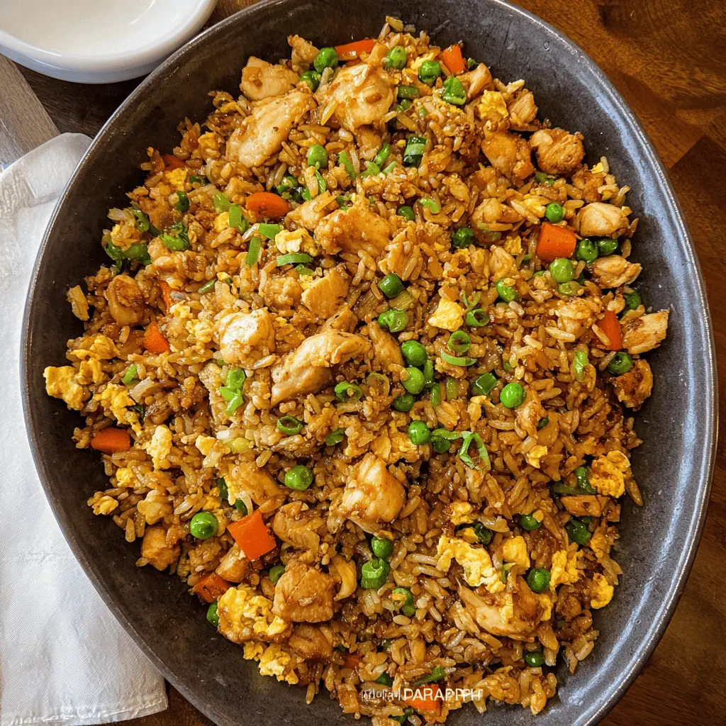 Easy Restaurant-Style Chicken Fried Rice Recipe