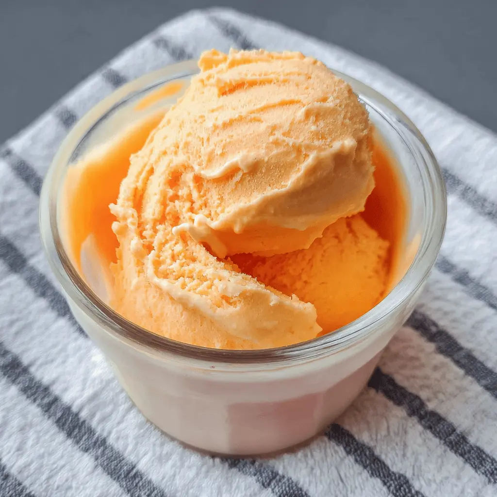 Easy Ninja Creami Orange Soda Ice Cream Recipe