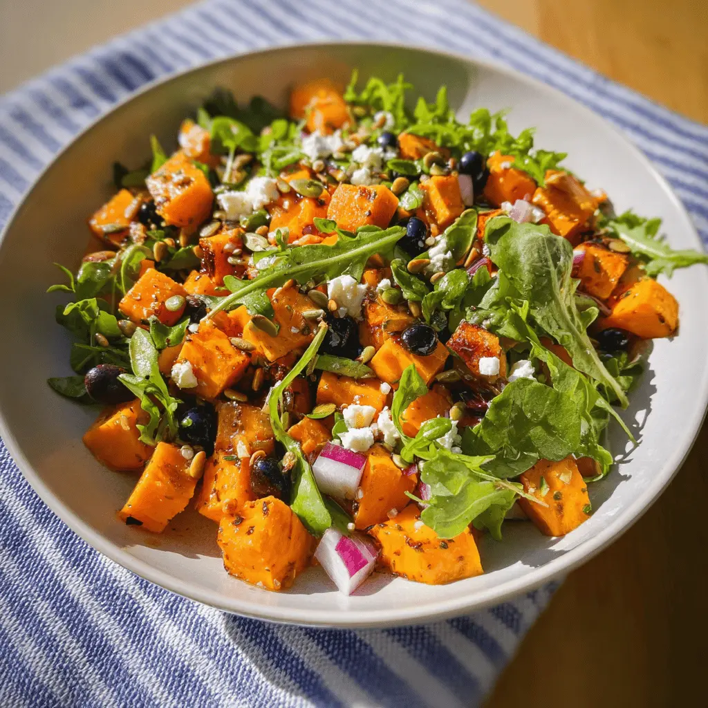Easy Honey Sweet Potato Summer Salad Recipe