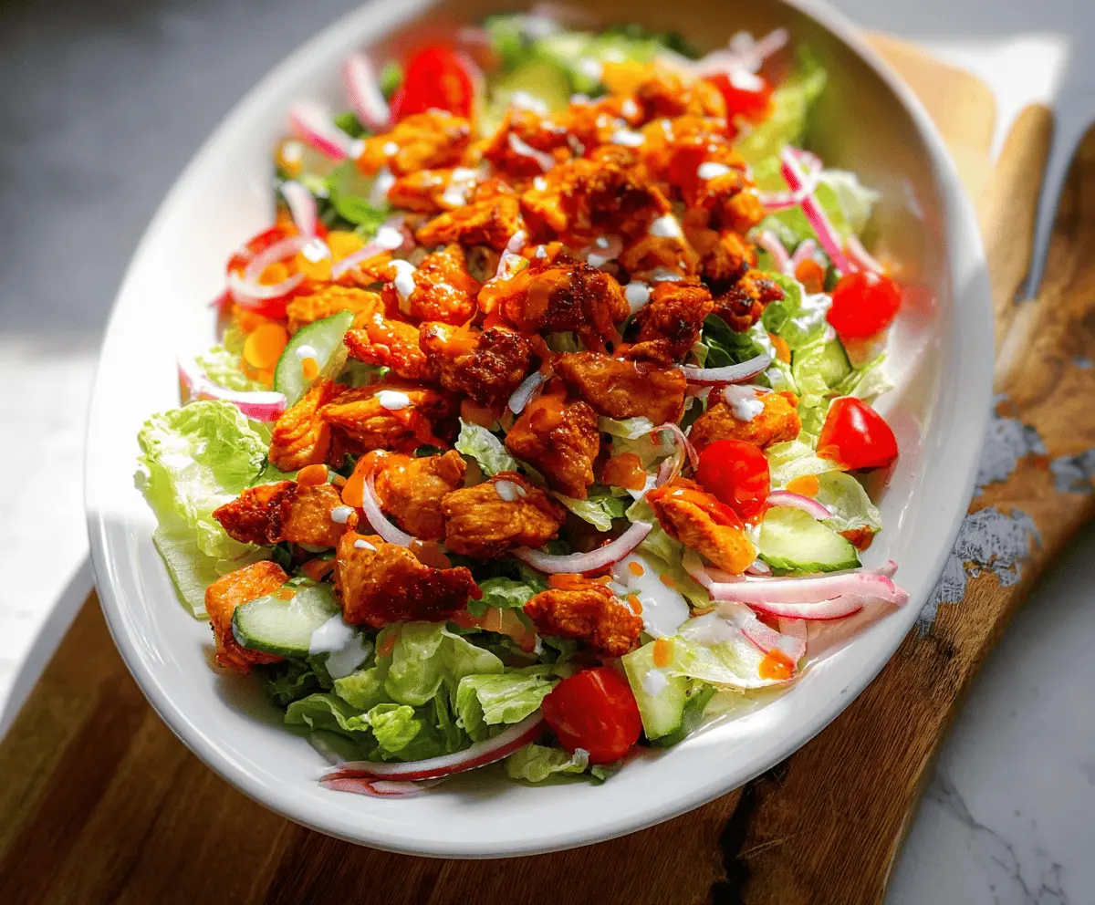 Easy Honey Hot Chicken Salad Recipe