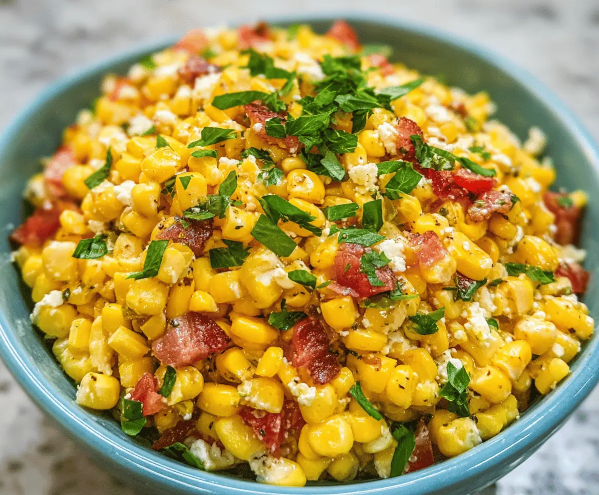 Easy Crack Corn Salad Recipe for Summer