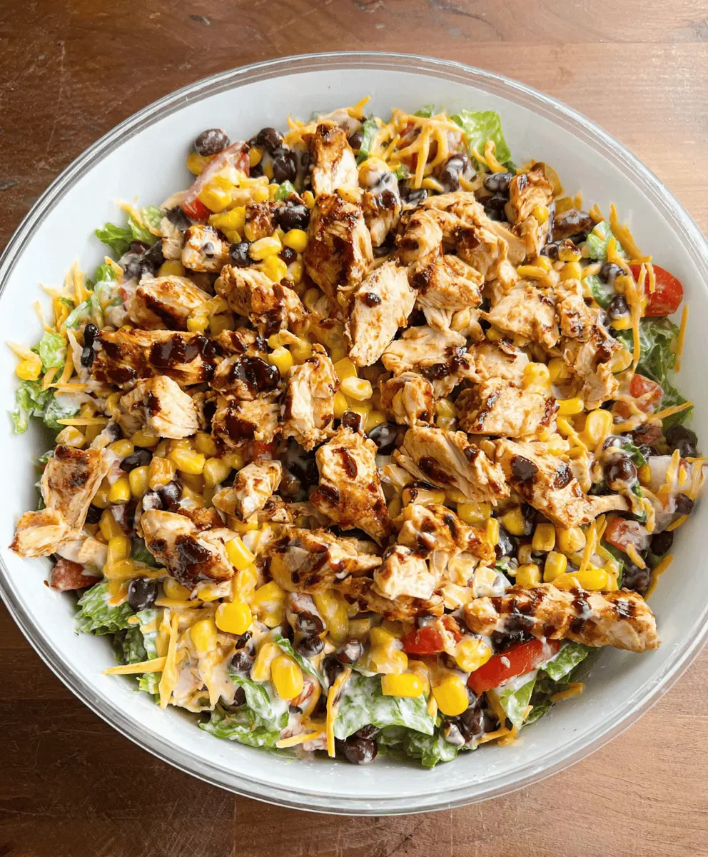 Easy Southwest Chicken Salad Recipe
