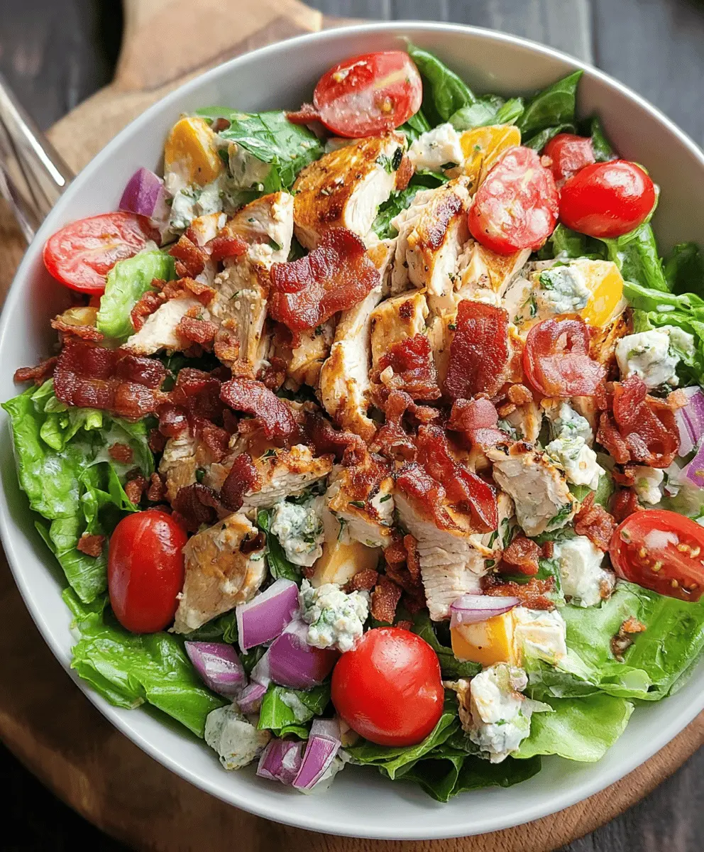 Easy BLT Chicken Salad Recipe