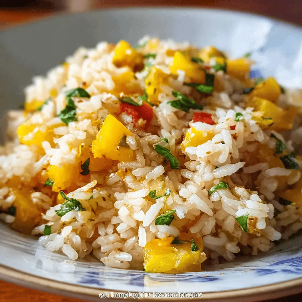 Easy Summer Squash Rice Recipe
