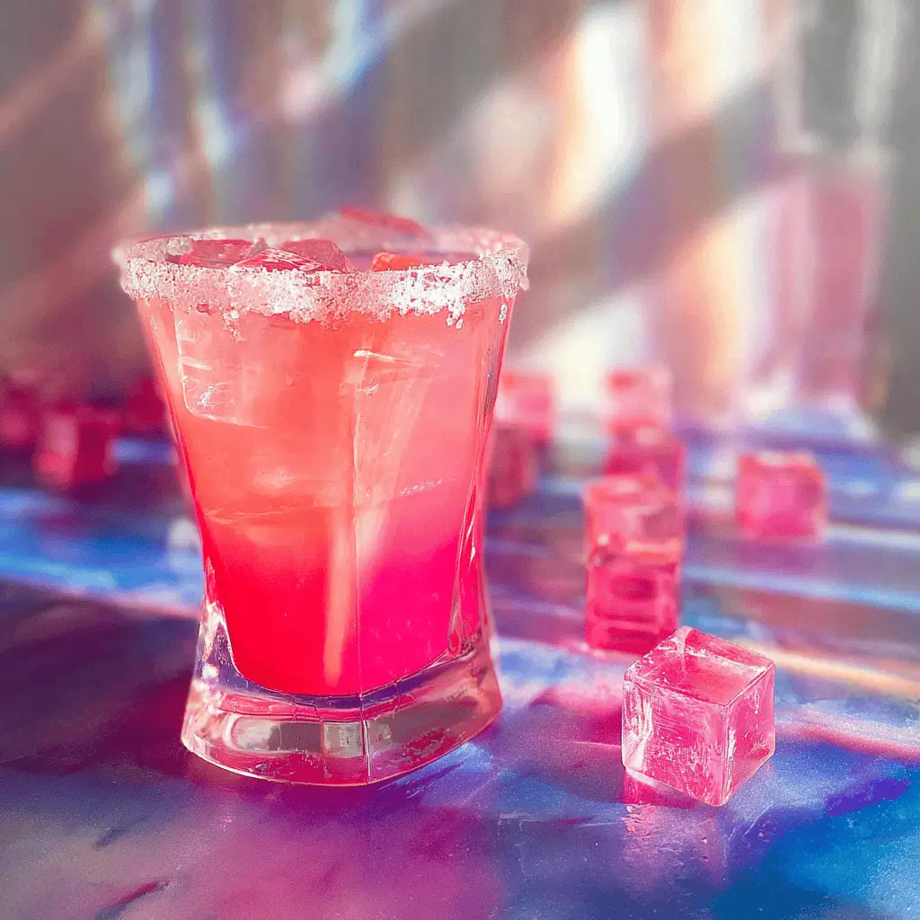 Easy Pink Starburst Cocktail Recipe