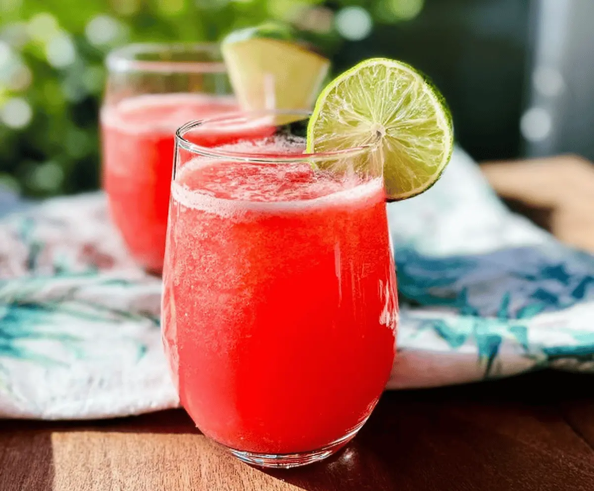 Refreshing Watermelon Agua Fresca Recipe
