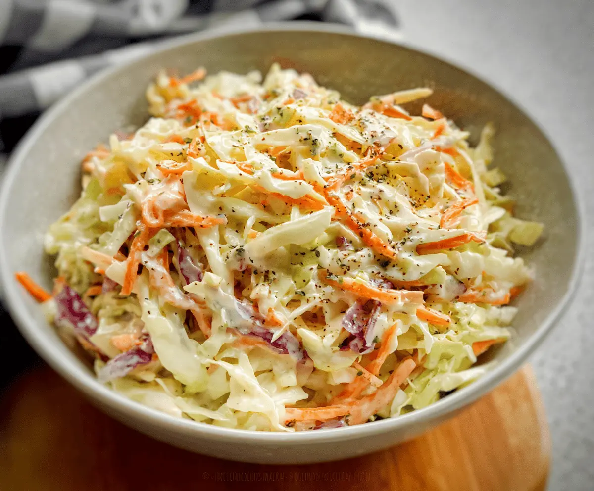 Easy Homemade Coleslaw Recipe for Summer BBQs