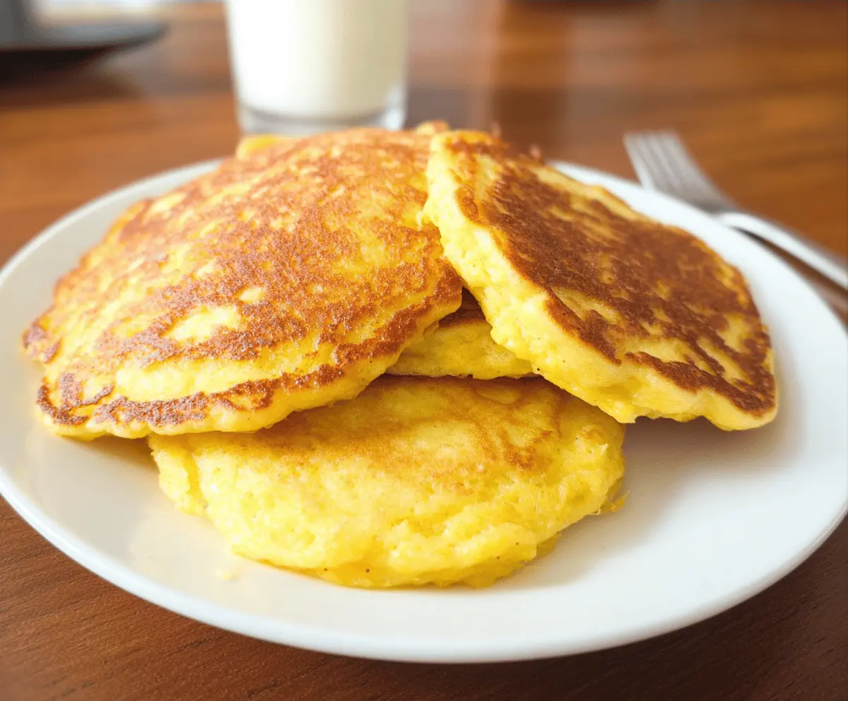 Easy Cheesy Yellow Squash Pancakes Recipe