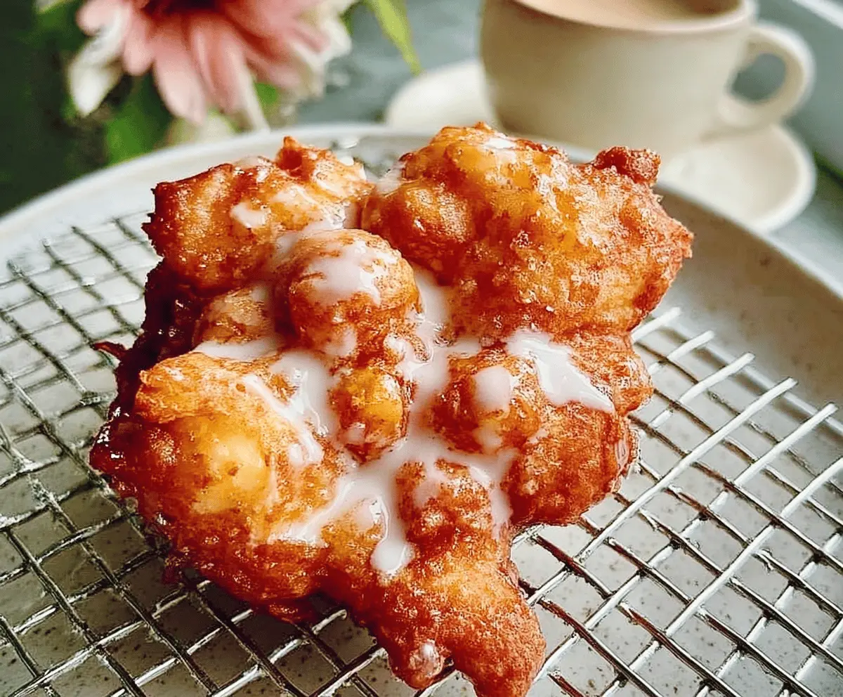 Easy Homemade Peach Fritters Recipe