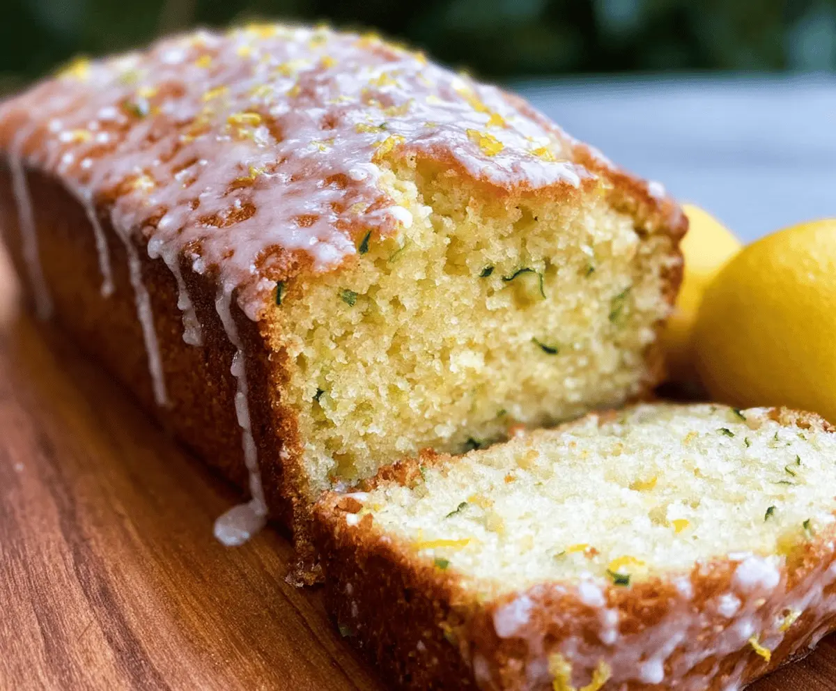 Pioneer Woman's Fresh Lemon Zucchini Bread Recipe