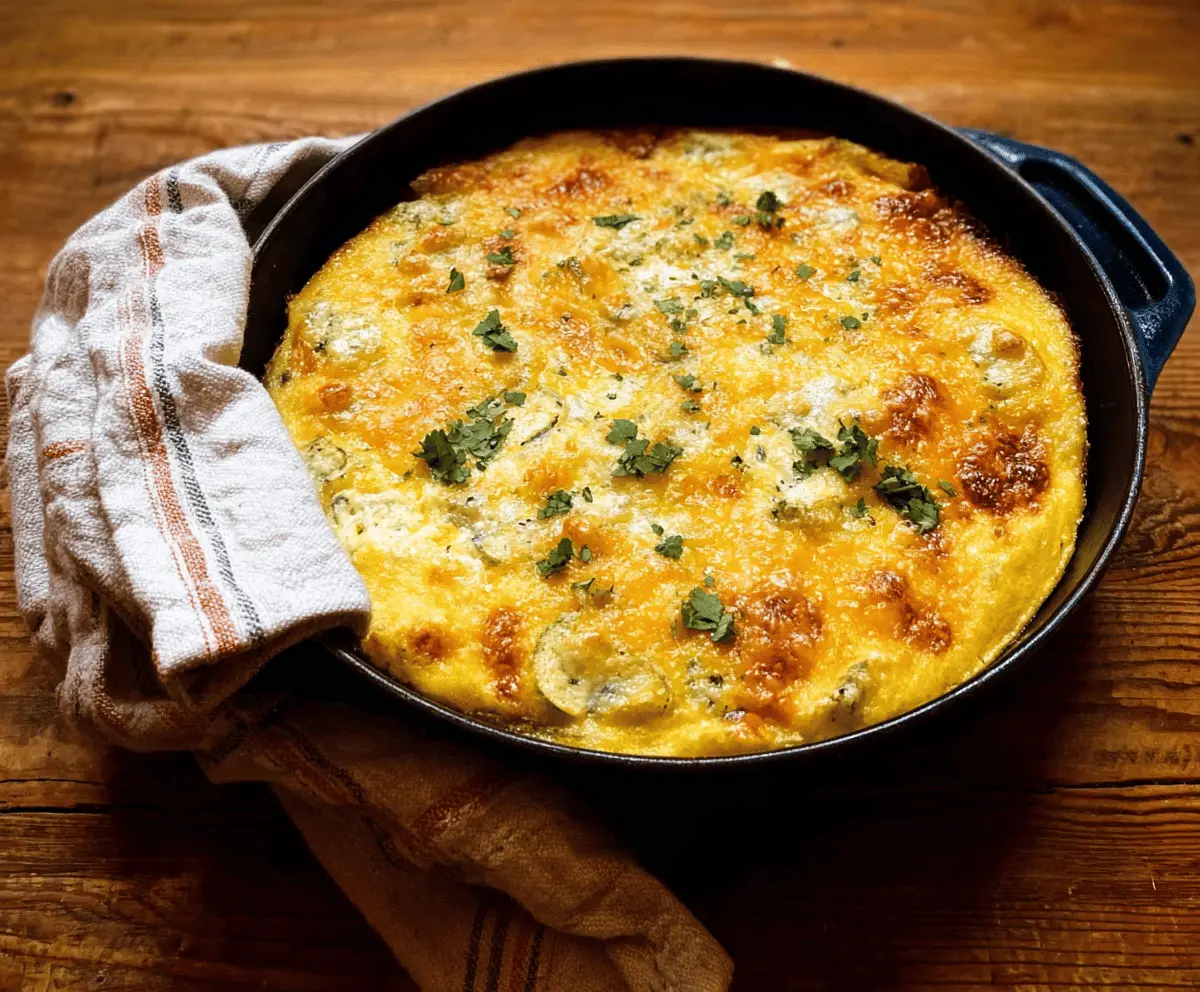 Easy Green Chile Yellow Squash Casserole Recipe
