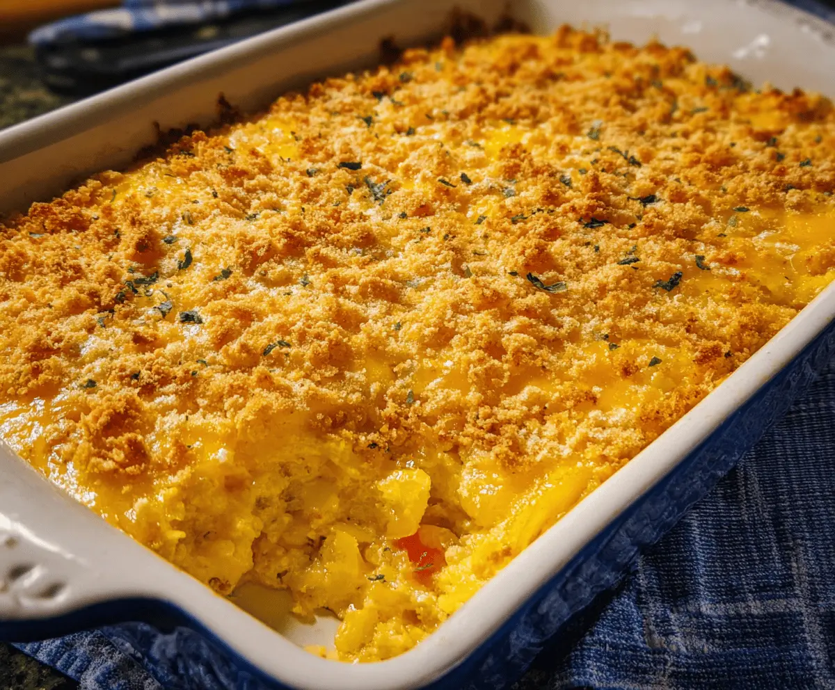Easy Yellow Squash Casserole Recipe