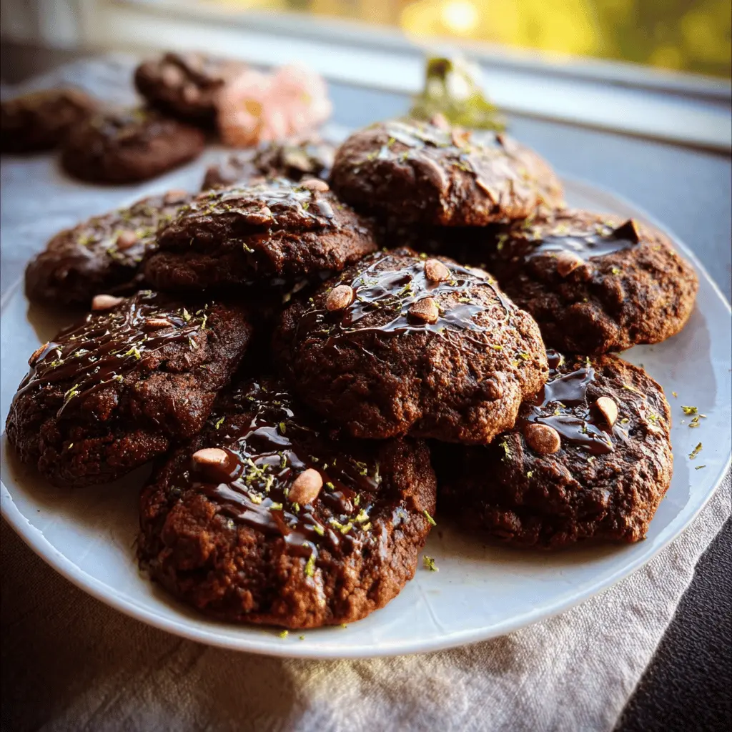 Moist Chocolate Zucchini Cookies Recipe