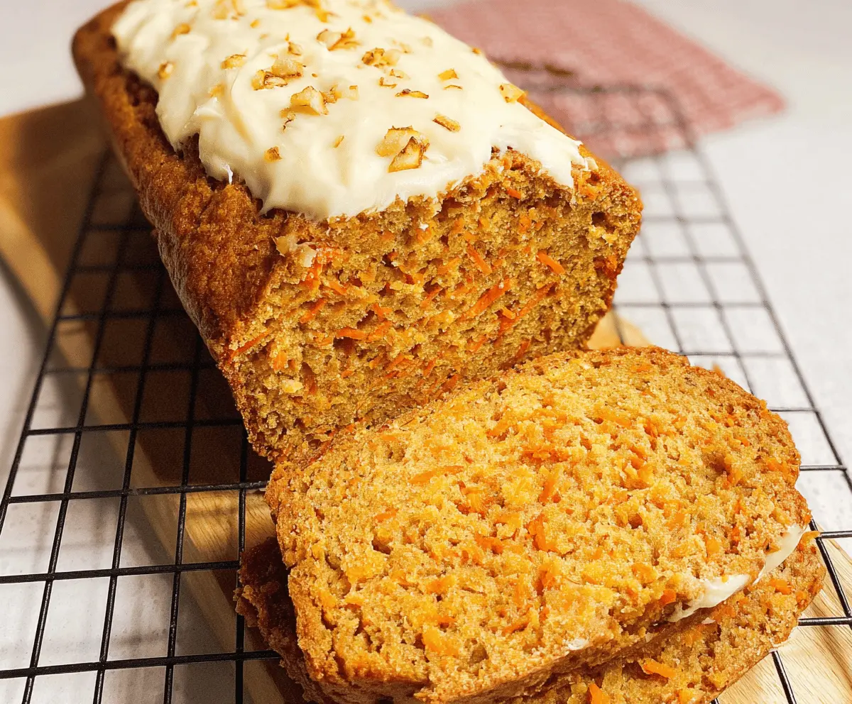 Quick and Moist Easy Carrot Bread Recipe