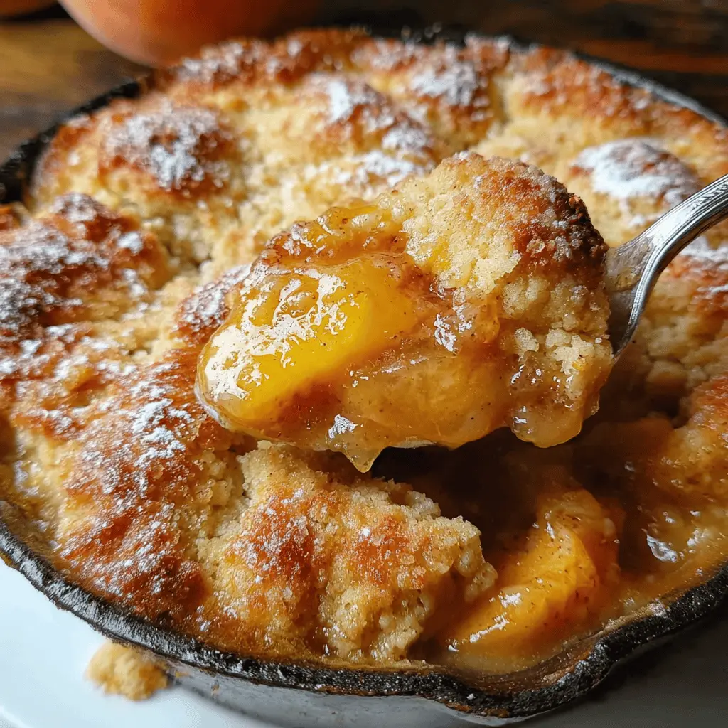 Classic Southern Peach Cobbler Recipe