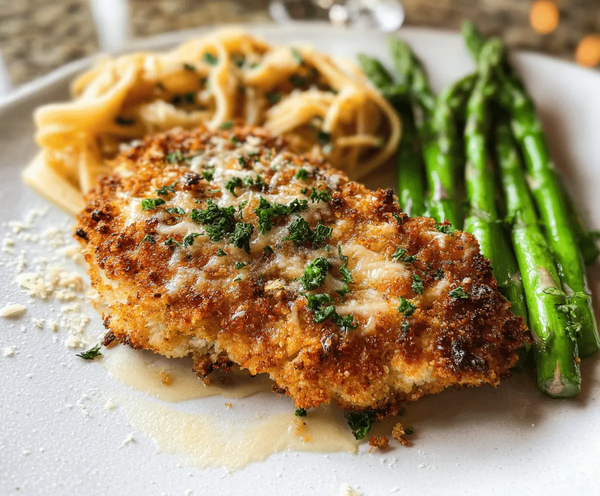 Crispy Parmesan Crusted Chicken Recipe