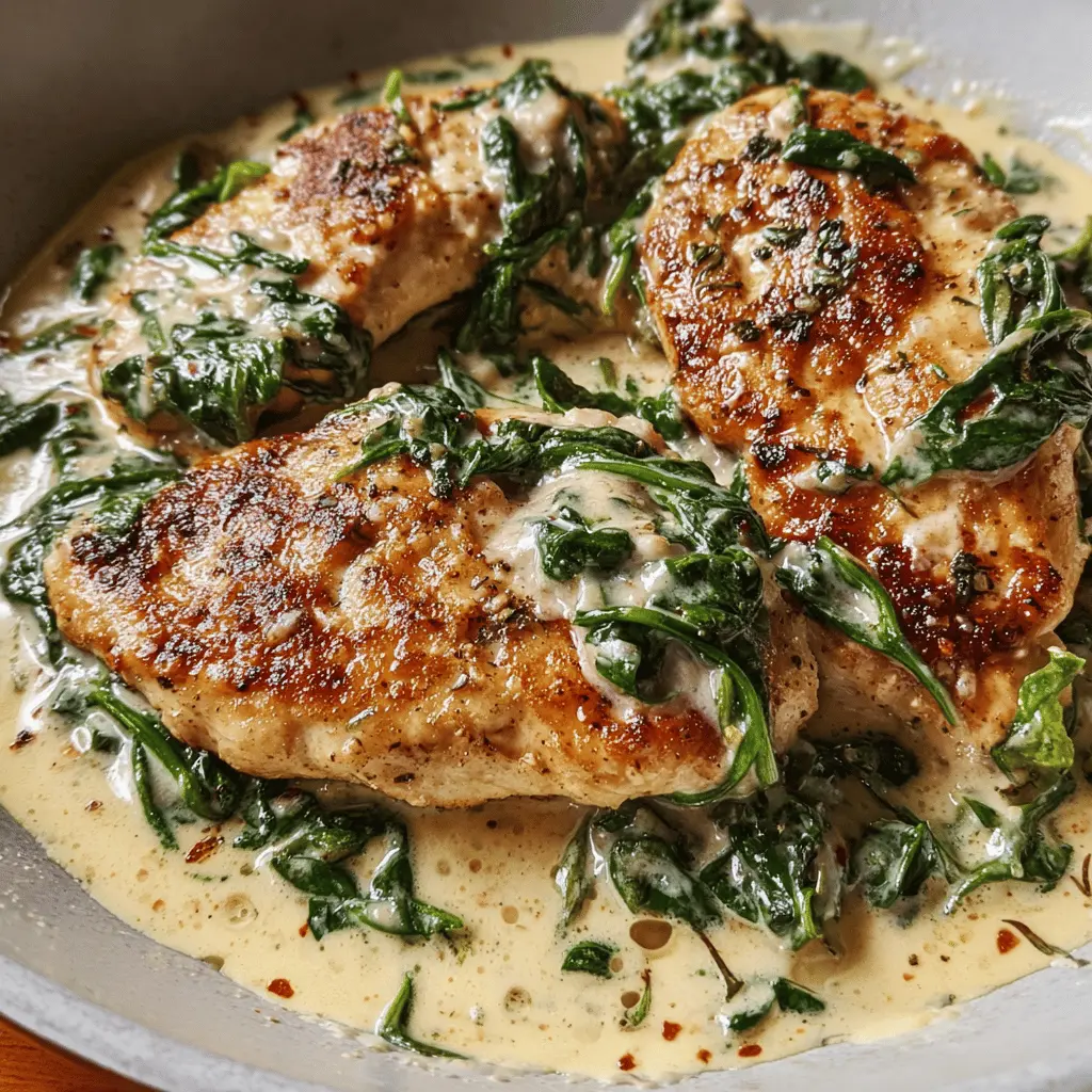 Creamy Chicken Florentine Recipe Made Easy