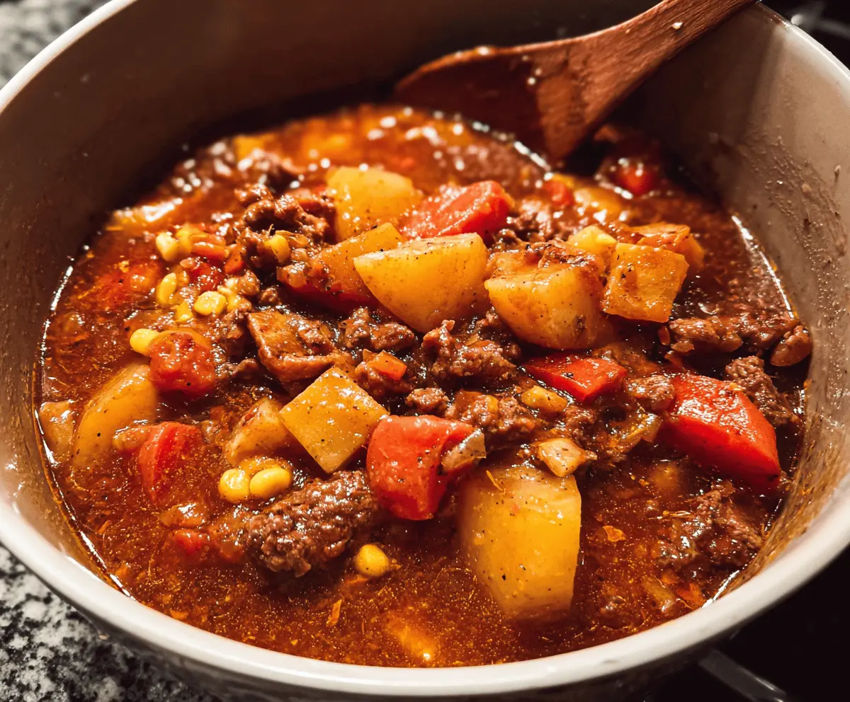 Easy Cowboy Stew Recipe for Hearty Comfort