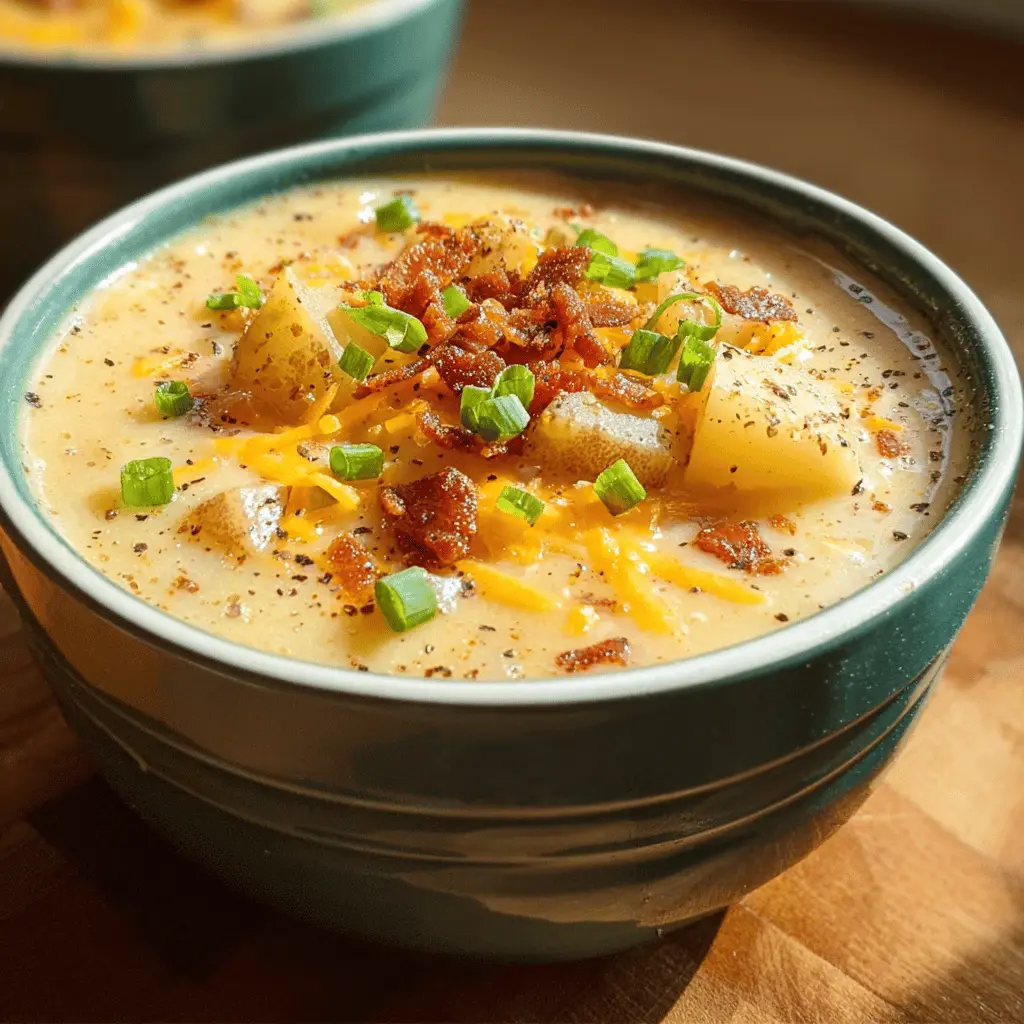 Easy Crockpot Potato Soup Recipe for Cozy Meals