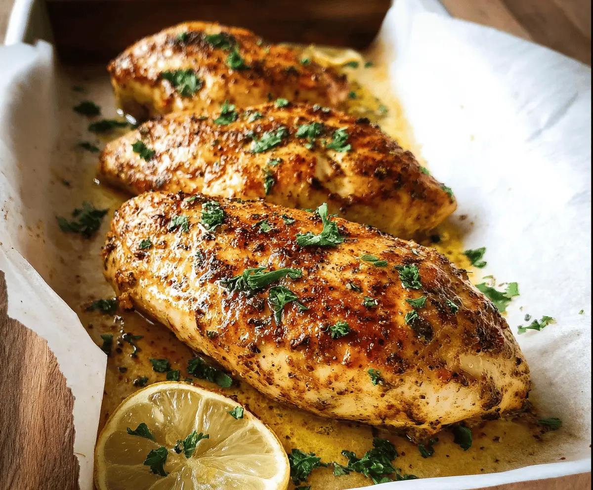 Easy Oven Baked Chicken Breast Recipe