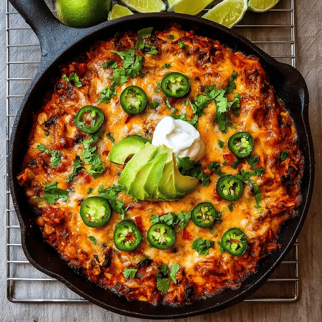 Healthy Enchilada Skillet Recipe for Easy Dinners