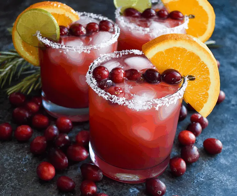 Cranberry Orange Margarita