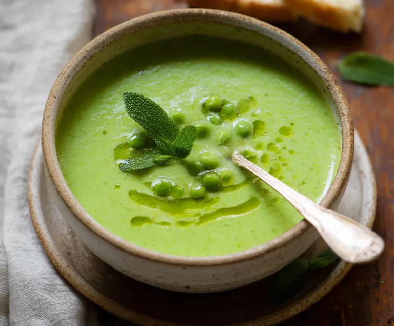 Fresh Pea Soup