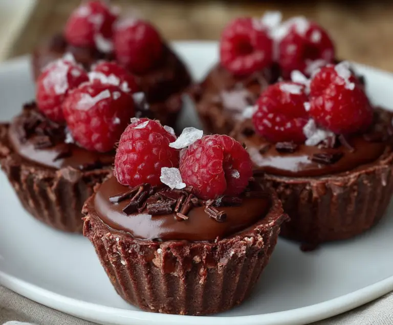 Marry Me Raspberry Chocolate Mousse Cups