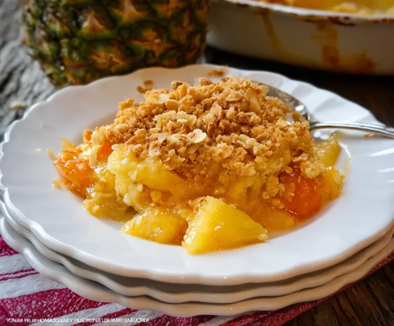 Sweet And Sour Pineapple Casserole