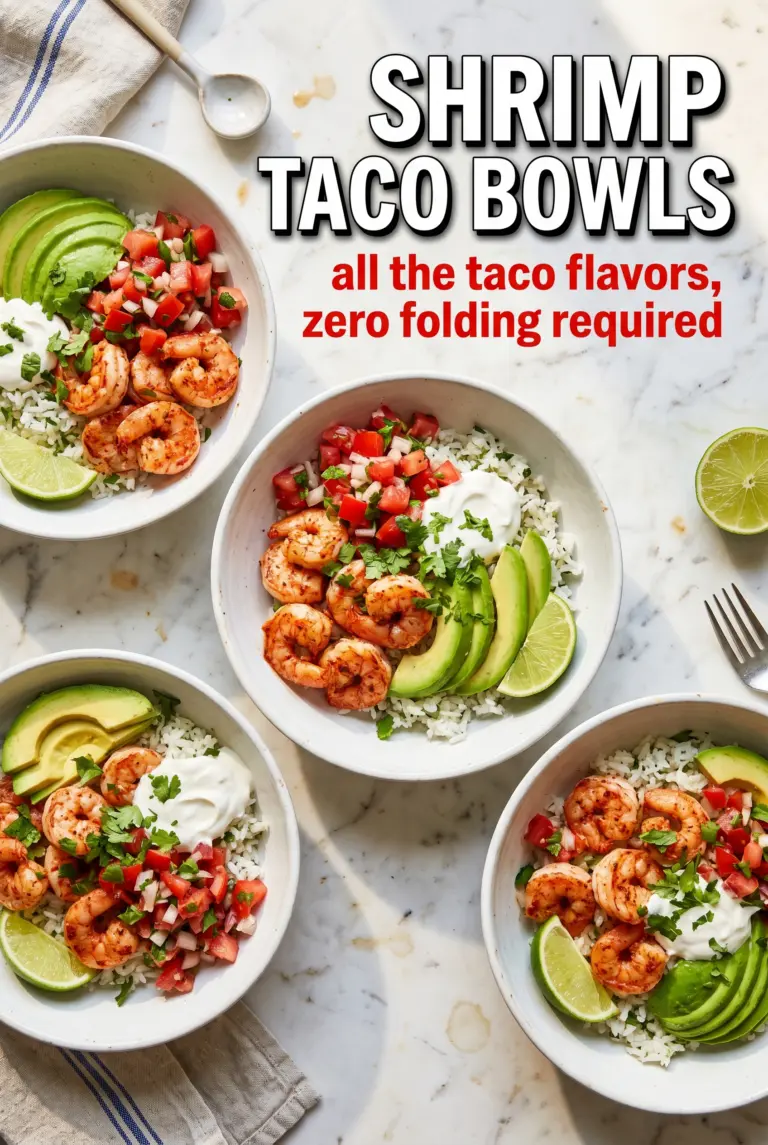 Shrimp Taco Bowls