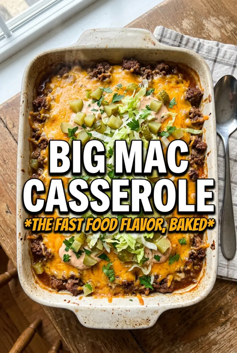 Big Mac Casserole
