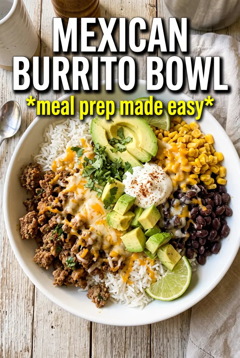 Mexican Burrito Bowl