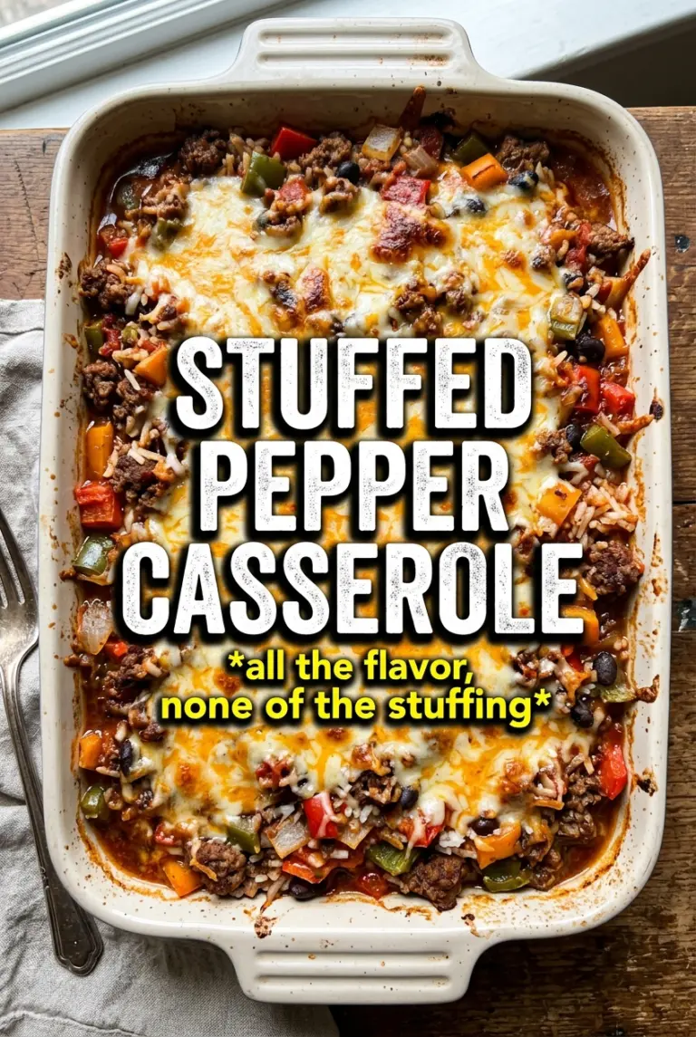 Stuffed Pepper Casserole