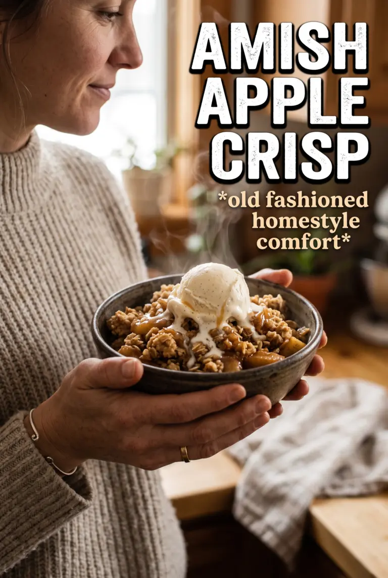 Amish Apple Crisp