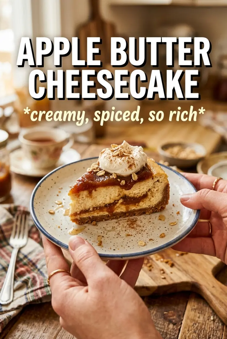 Apple Butter Cheesecake