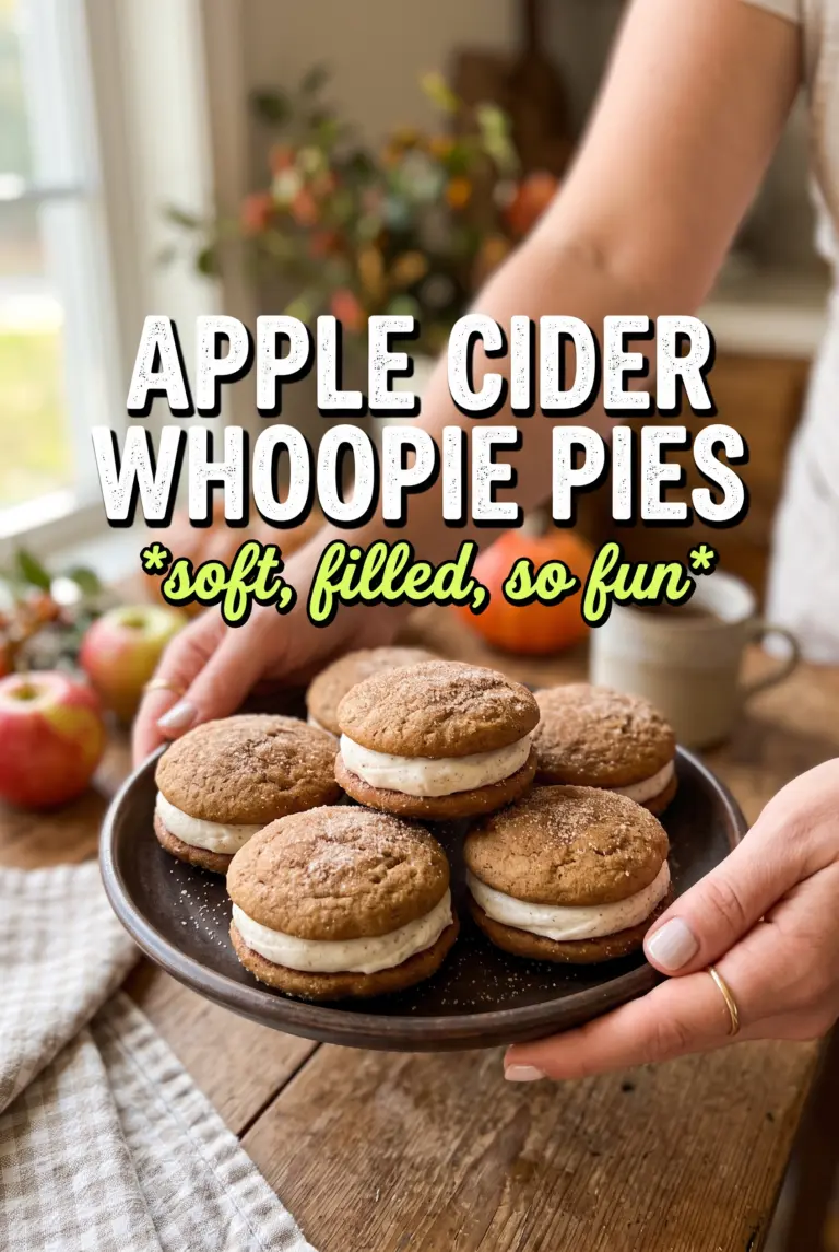 Apple Cider Whoopie Pies